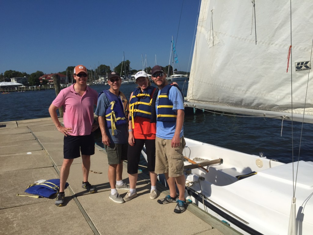 Class at Annapolis Sailing School